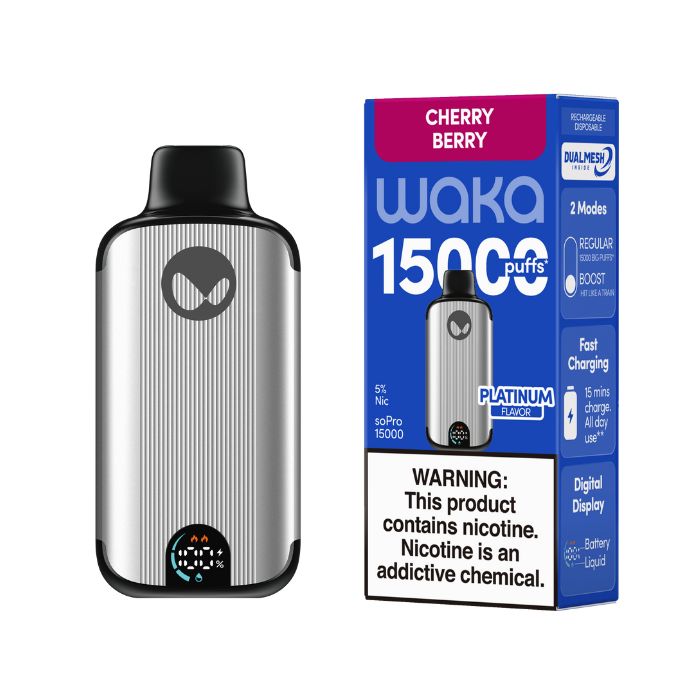 Waka soPro Vape Disposable Vape 15000 Puffs (5 Pack )