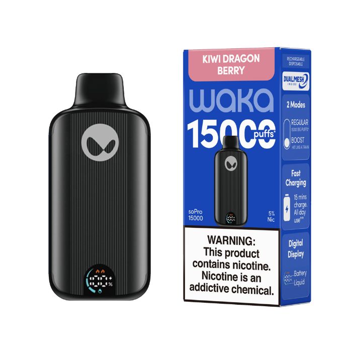 Waka soPro Vape Disposable Vape 15000 Puffs (5 Pack )