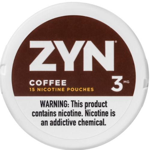 ZYN 3mg Nicotine Pouches Coffee flavor, offering warm, rich notes of freshly brewed mocha. Smoke-free, hands-free, and spit-free nicotine enjoyment.