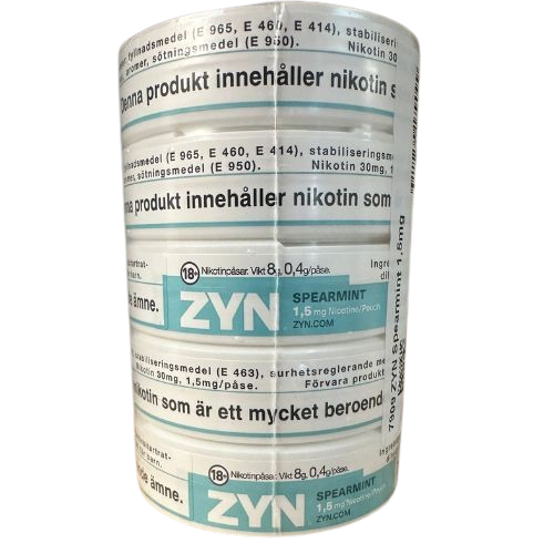 ZYN Nicotine Pouches European