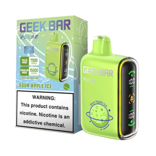Geek Bar Pulse Disposable Vape 15000 Puffs (5 Pack)
