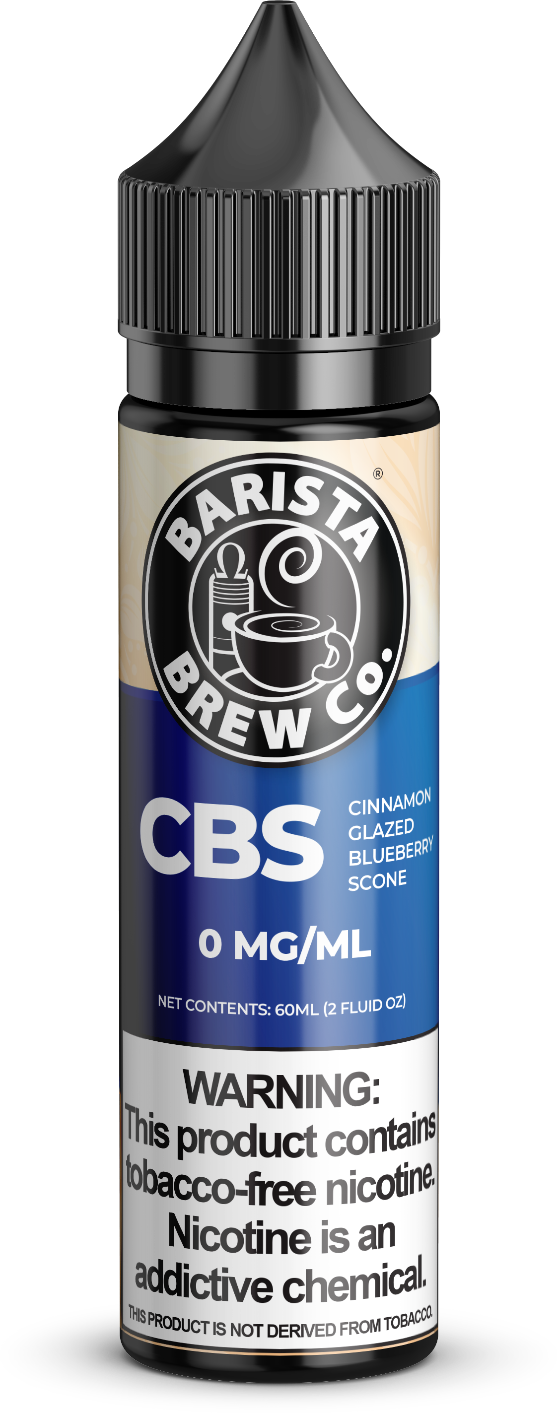 60ml Salted Caramel Macchiato e-liquid by Barista Brew Co, featuring tobacco-free nicotine and premium flavors. #BaristaBrewCo
