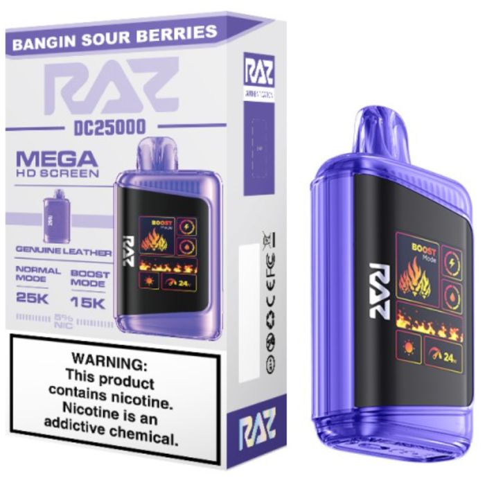 RAZ DC Disposable Vape 25000 Puffs (5 Pack)
