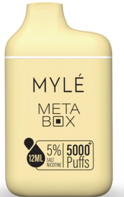 Myle Meta Box Disposable Vape 5000 Puffs  ( 10 Pack )