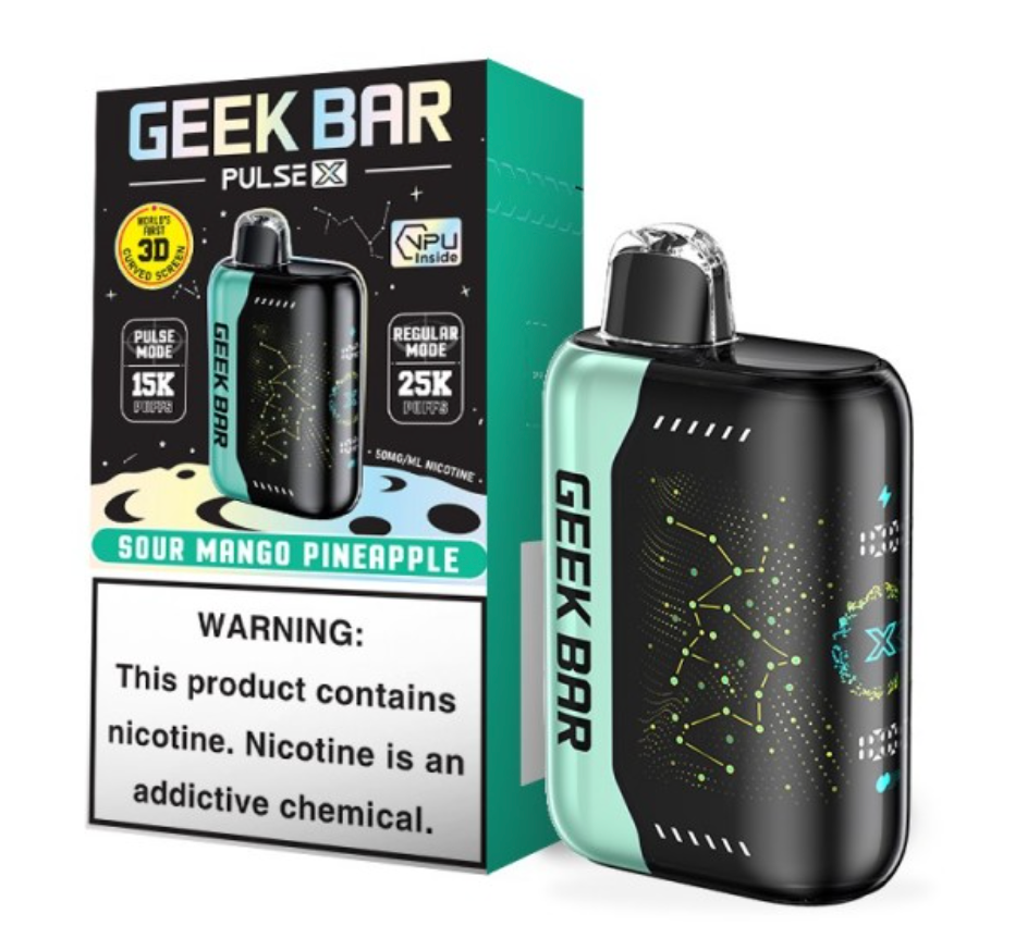 Geek Bar Pulse X Disposable Vape 25000 Puffs (5 Pack)