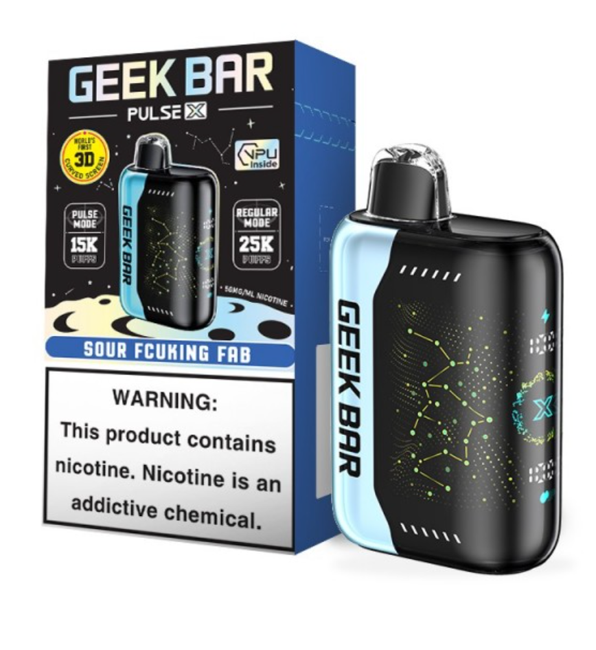 Geek Bar Pulse X Disposable Vape 25000 Puffs (5 Pack)