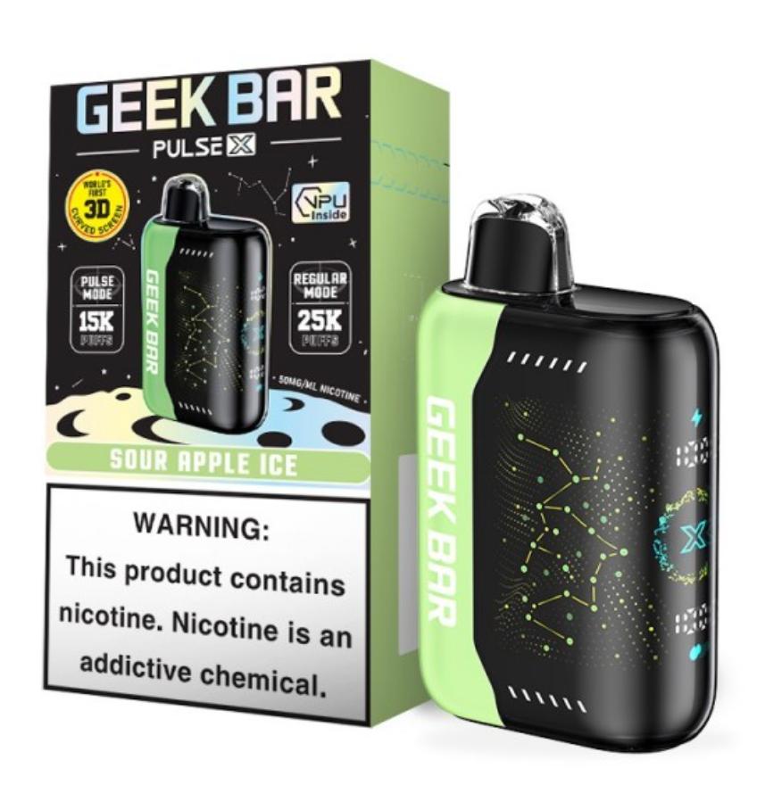 Geek Bar Pulse X Disposable Vape 25000 Puffs (5 Pack)