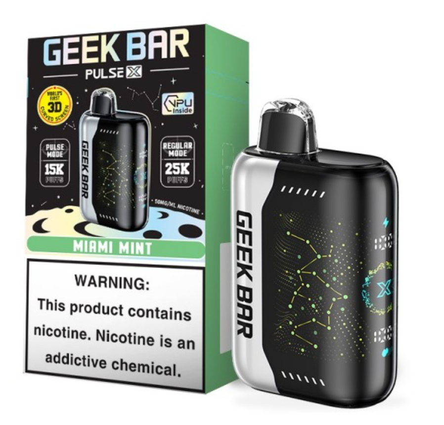 Geek Bar Pulse X Disposable Vape 25000 Puffs (5 Pack)