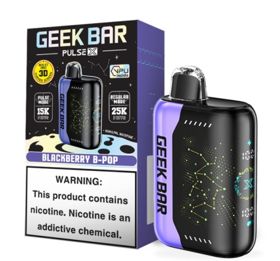 Geek Bar Pulse X Disposable Vape 25000 Puffs (5 Pack)