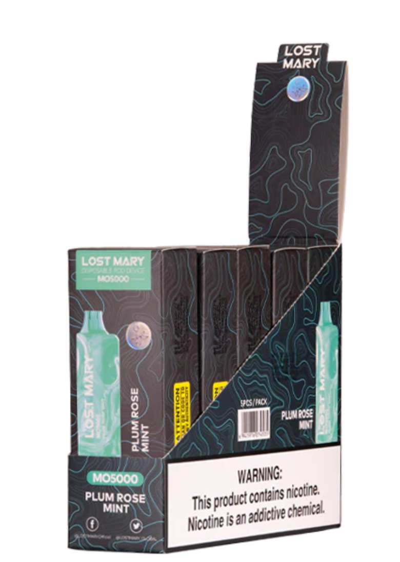LOST MARY MO Disposable Vape 5000 Puffs ( 5 Pack )