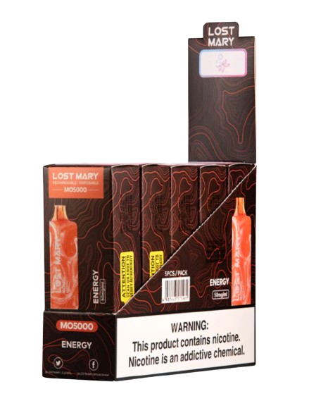 LOST MARY MO Disposable Vape 5000 Puffs ( 5 Pack )