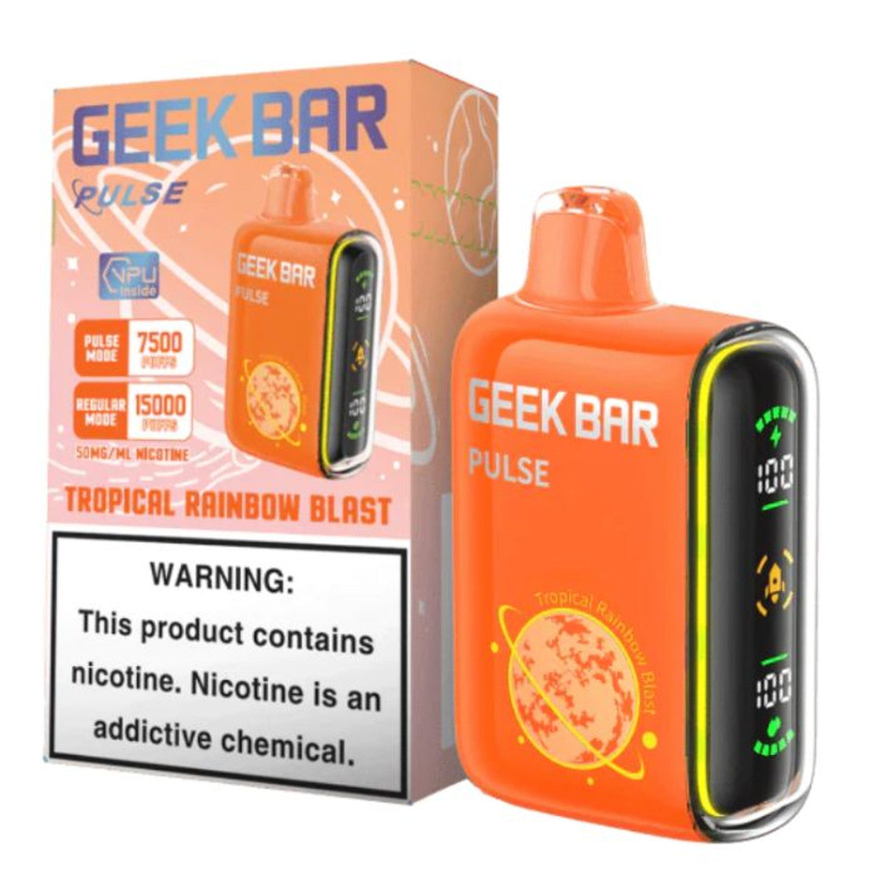 Geek Bar Pulse Disposable Vape 15000 Puffs (5 Pack)