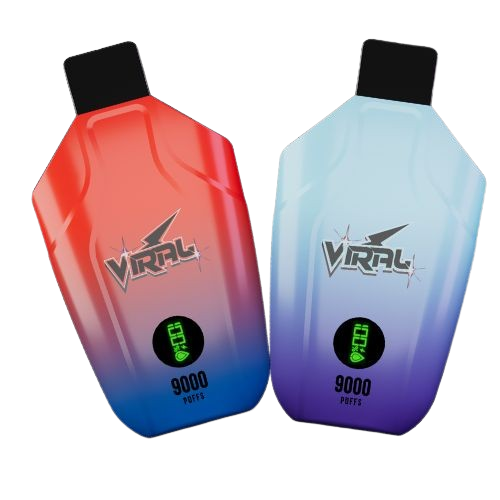 5-pack Fume Viral 9000 vape by Blitz Distro LLC, featuring 50MG nicotine with Apple Skittles flavor.