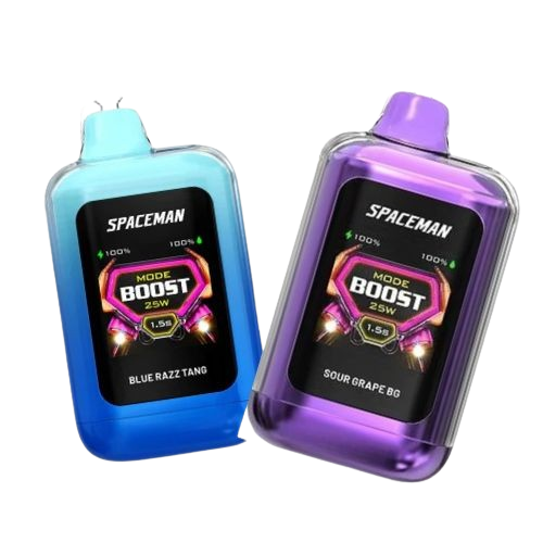 Explore vaping innovation with Smok Spaceman Nobula 25000 Disposable 5-Pack by Azamour Ventures. Ergonomic, flavorful, up to 25K puffs.