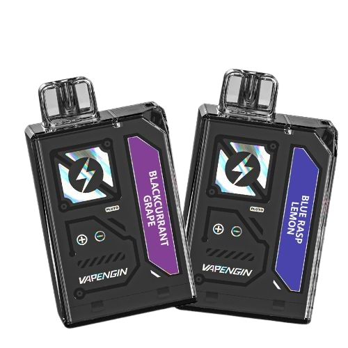 VAPENGIN Pluto 7500 Disposable Vape 5-Pack: 17ML, 5% Nic Salt, 7500 Puffs, Mesh Coil, Type-C Charge, BlackCurrant Grape by Kangvape.