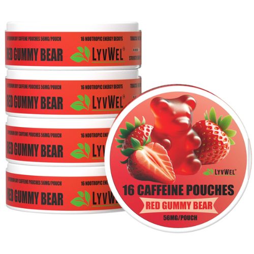 LyvWel Caffeine Oral Pouches 56MG