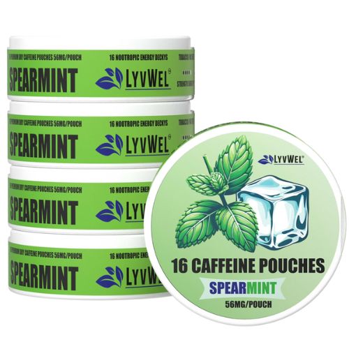 LyvWel Caffeine Oral Pouches 56MG