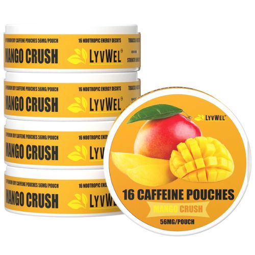 LyvWel Caffeine Oral Pouches 56MG