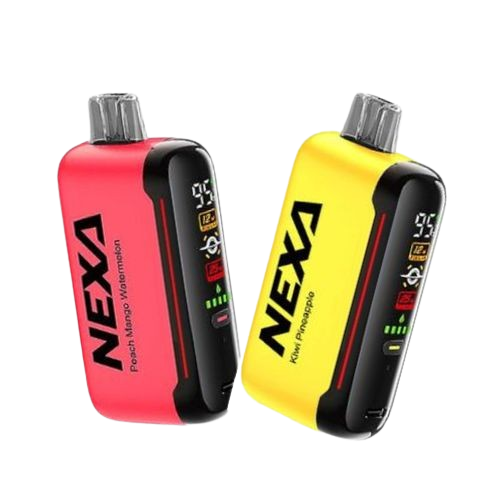 NEXA N20000 Vape 5-Pack by Texas Central Distribution: Dual modes, advanced mesh coil, 20 flavors, 800mAh battery, Type-C charging. Ideal for smooth vaping.