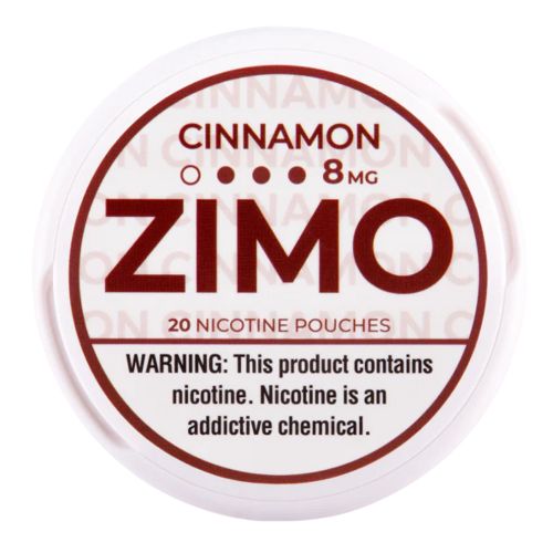 ZIMO 8MG Blueberry Nicotine Pouches - Smokeless, Tobacco-Free Alternative for On-the-Go Use