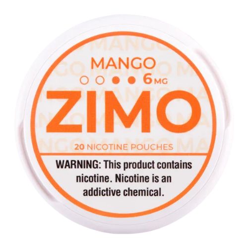 ZIMO Grape Nicotine Pouches 6mg - Discreet, smoke-free alternative with a juicy flavor, perfect for on-the-go use. Pack of 5, also available in Blueberry.
