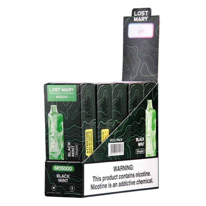 LOST MARY MO Disposable Vape 5000 Puffs ( 5 Pack )