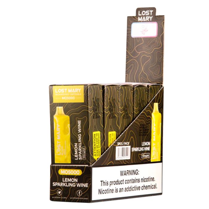 LOST MARY MO Disposable Vape 5000 Puffs ( 5 Pack )