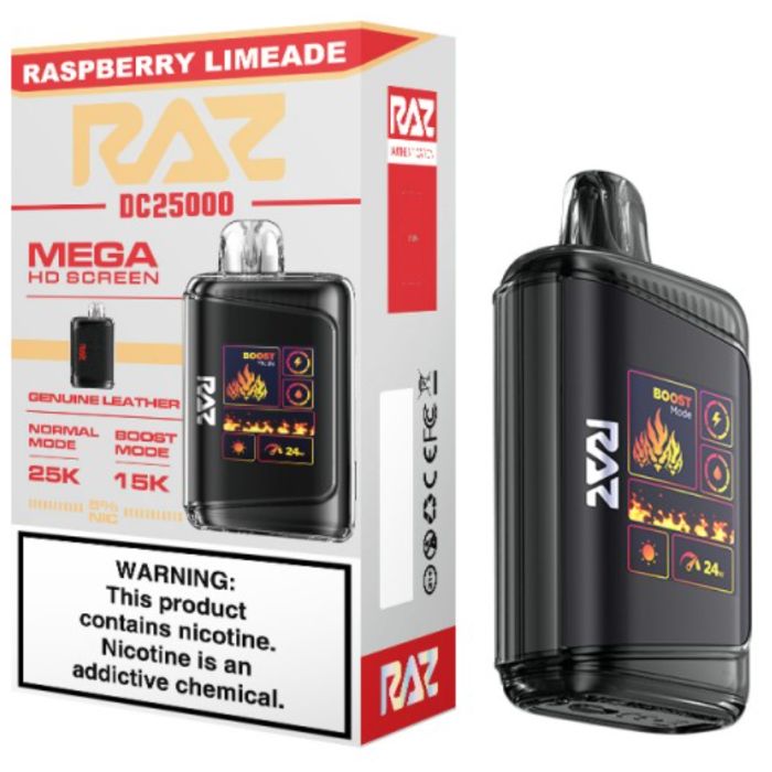 RAZ DC Disposable Vape 25000 Puffs (5 Pack)