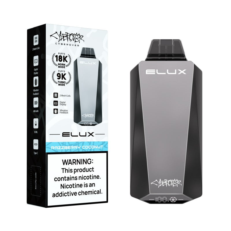 Elux Cyberover 18K Disposable Vape 18000 Puffs (5 Pack)
