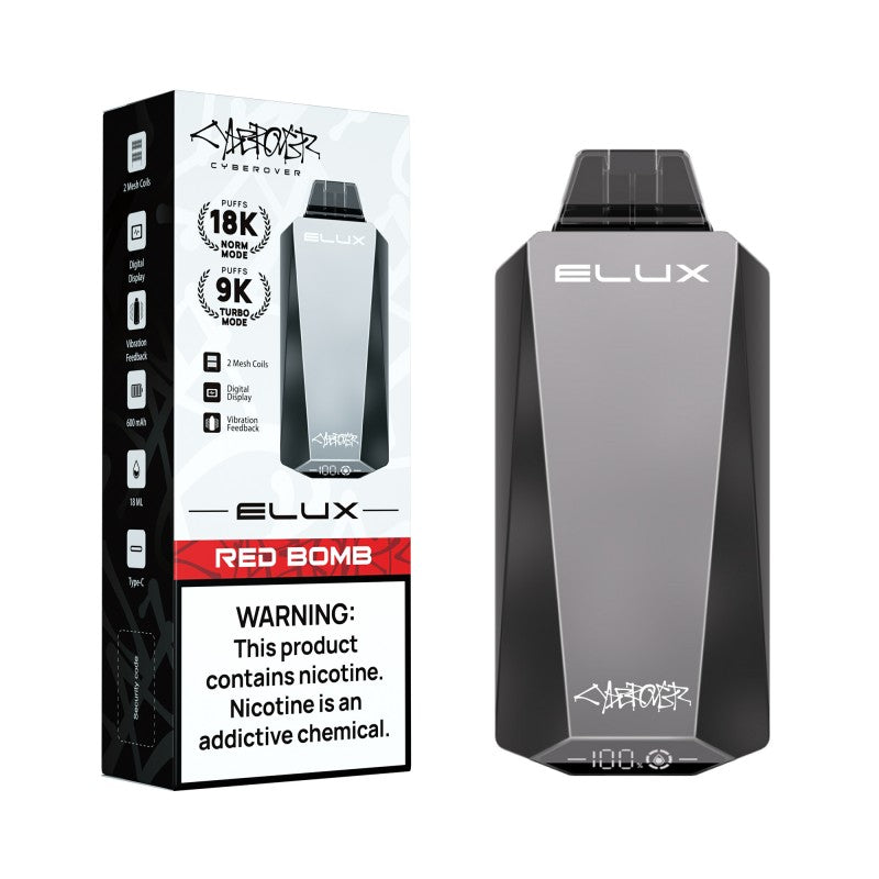 Elux Cyberover 18K Disposable Vape 18000 Puffs (5 Pack)
