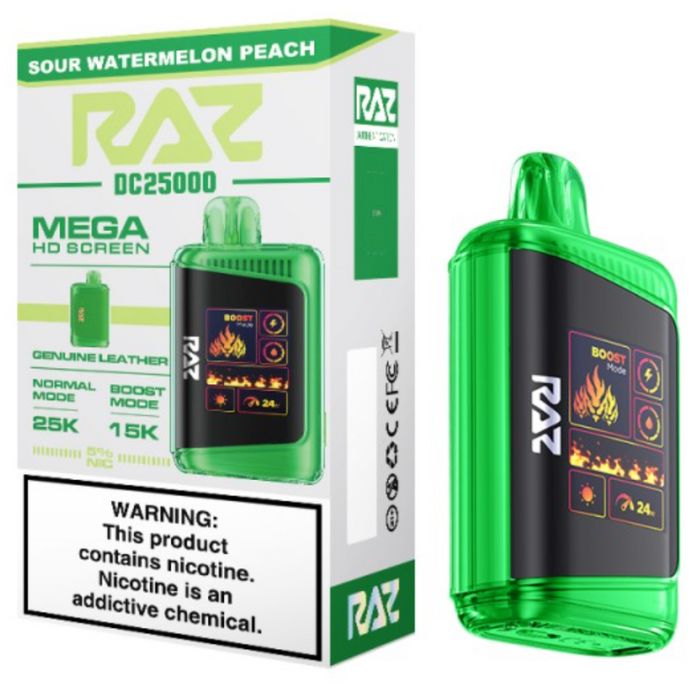 RAZ DC Disposable Vape 25000 Puffs (5 Pack)