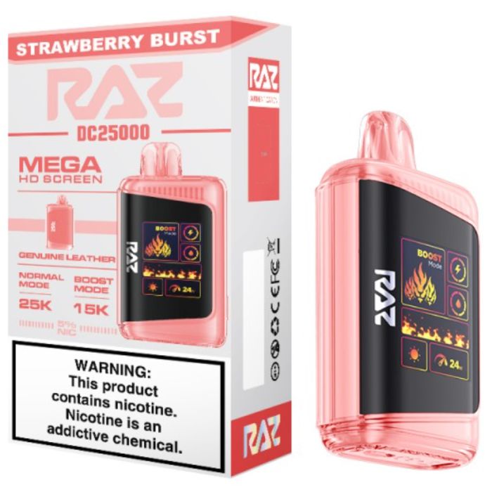 RAZ DC Disposable Vape 25000 Puffs (5 Pack)