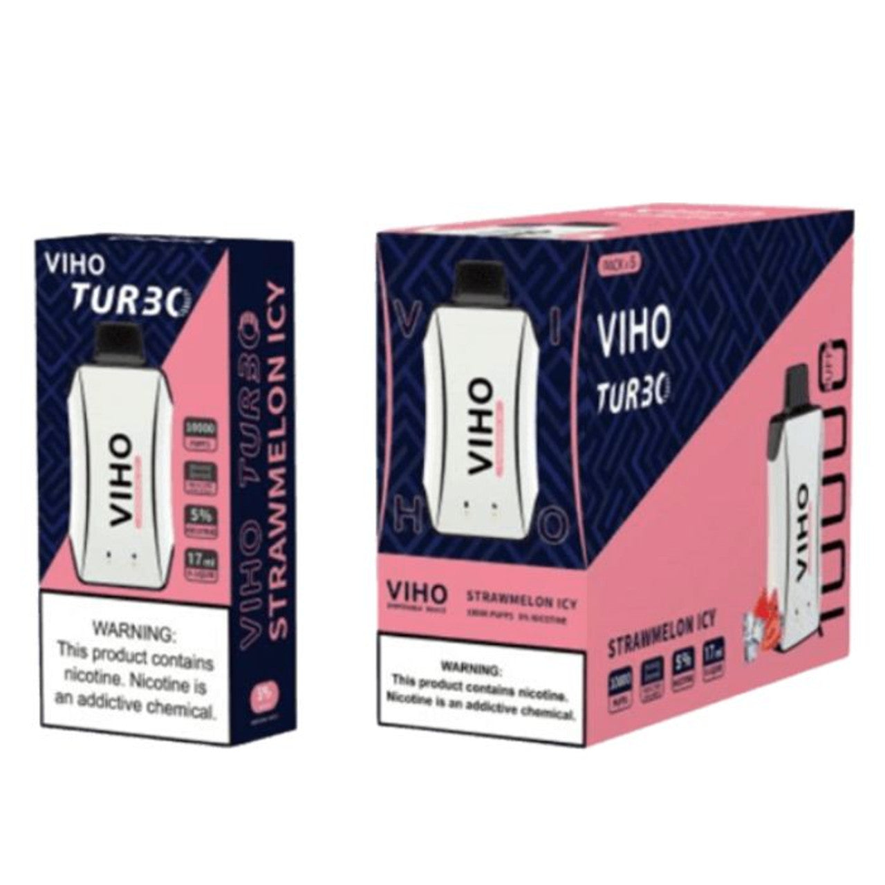Viho Turbo Disposable Vape 10000 Puffs ( 5 Pack )