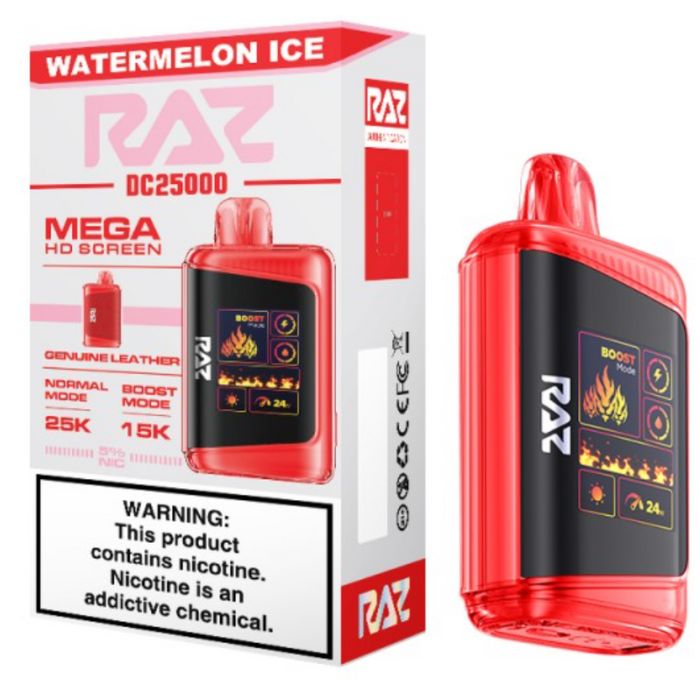 RAZ DC Disposable Vape 25000 Puffs (5 Pack)