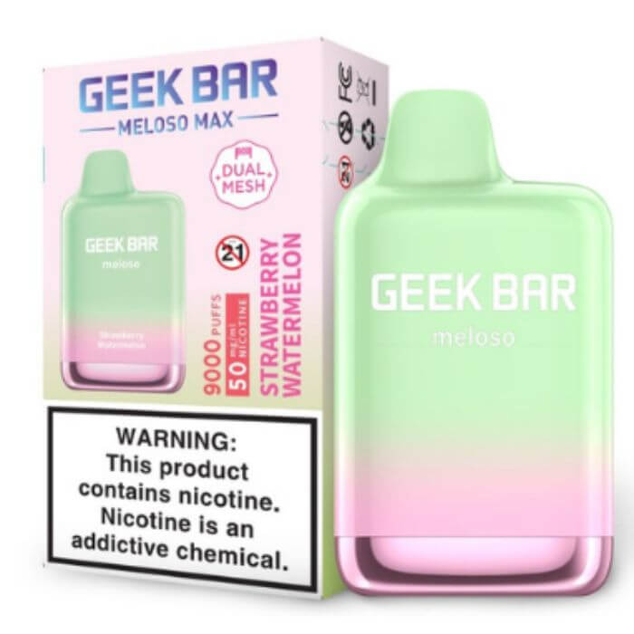 Geek Bar Meloso MAX Disposable Vape 9000 Puffs (5 Pack )