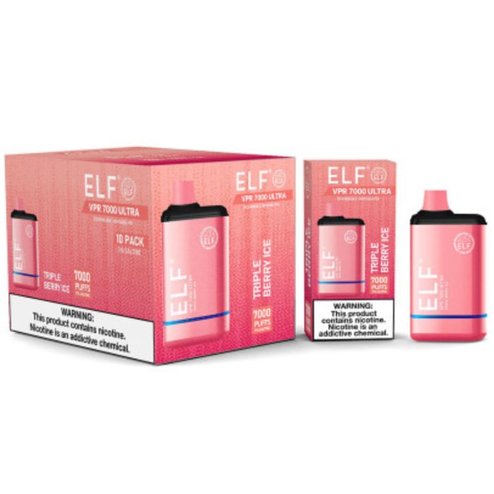 ELF VPR Ultra Disposable Vape 7000 Puffs (10 Pack)
