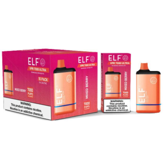 ELF VPR Ultra Disposable Vape 7000 Puffs (10 Pack)