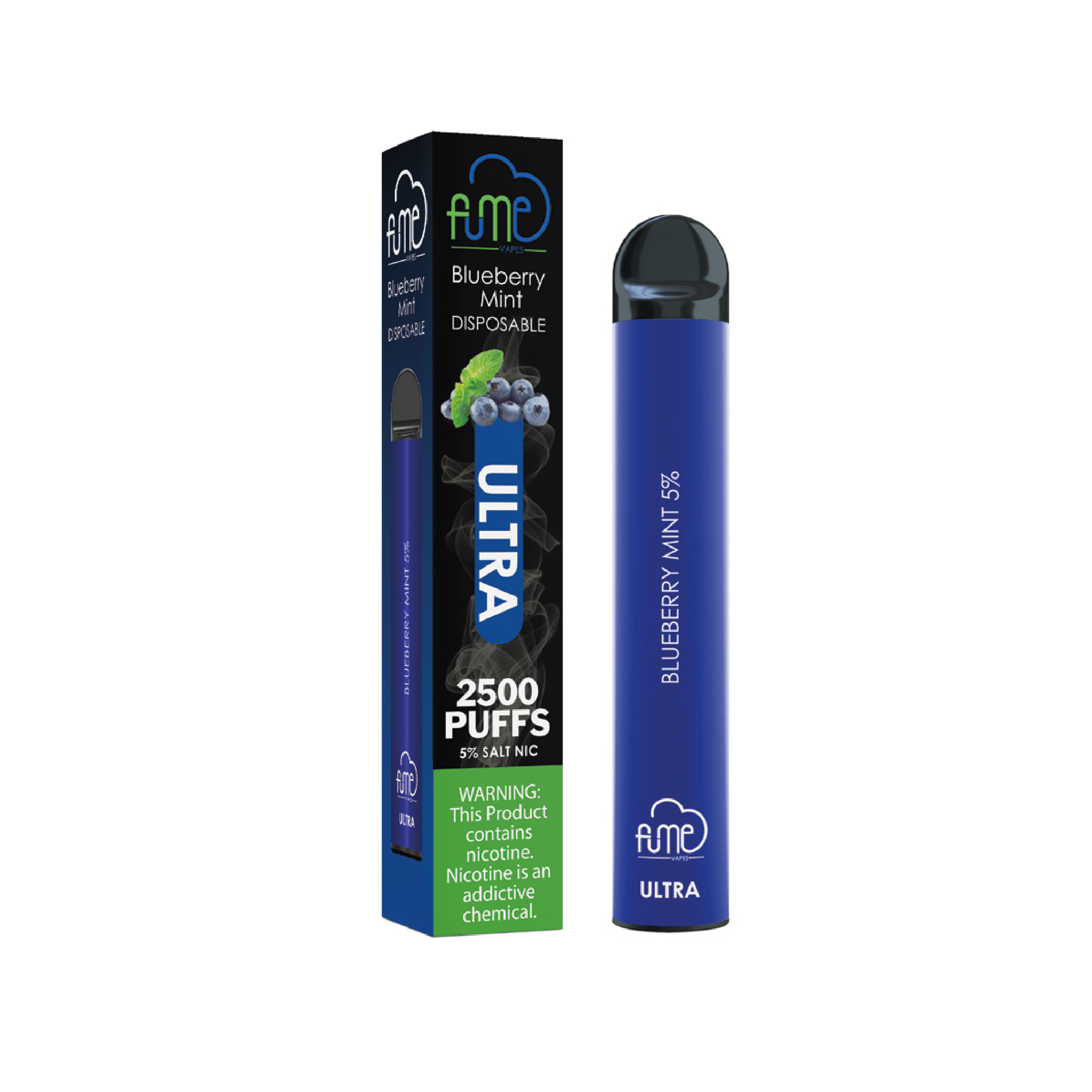 Fume Extra - Box of 10 - Blueberry Mint