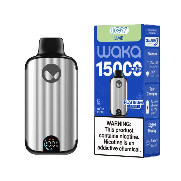 Waka soPro Vape Disposable Vape 15000 Puffs  (5 Pack )