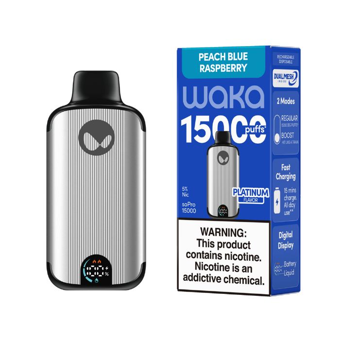 Waka soPro Vape Disposable Vape 15000 Puffs  (5 Pack )