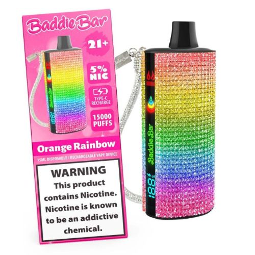 Baddie Bar Disposable Vape 15000 Puffs (5 Pack)