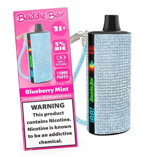 Baddie Bar Disposable Vape 15000 Puffs (5 Pack)