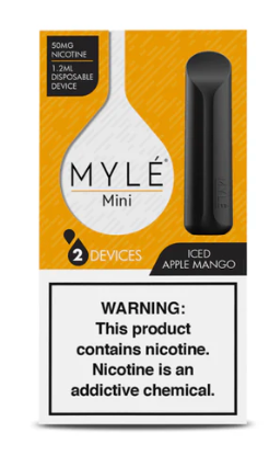 Myle Mini Disposable Vape 320 Puffs (10 Pack)