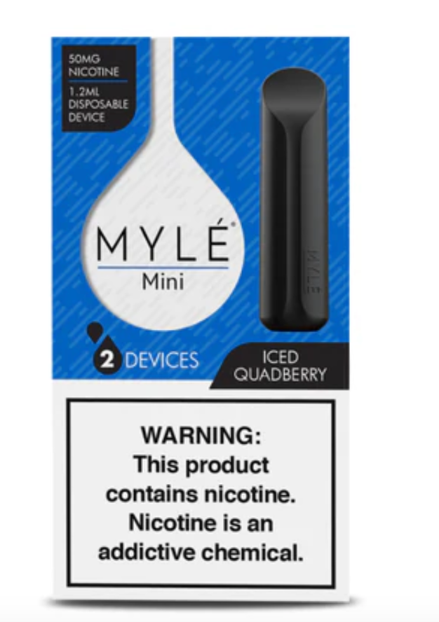 Myle Mini Disposable Vape 320 Puffs (10 Pack)