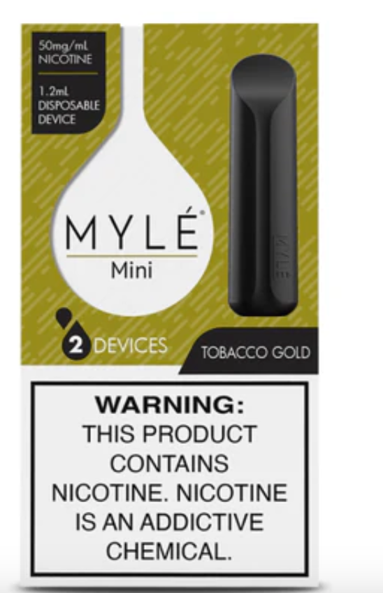 Myle Mini Disposable Vape 320 Puffs (10 Pack)