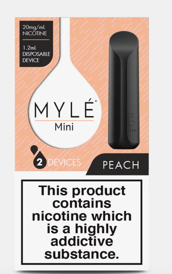 Myle Mini Disposable Vape 320 Puffs (10 Pack)