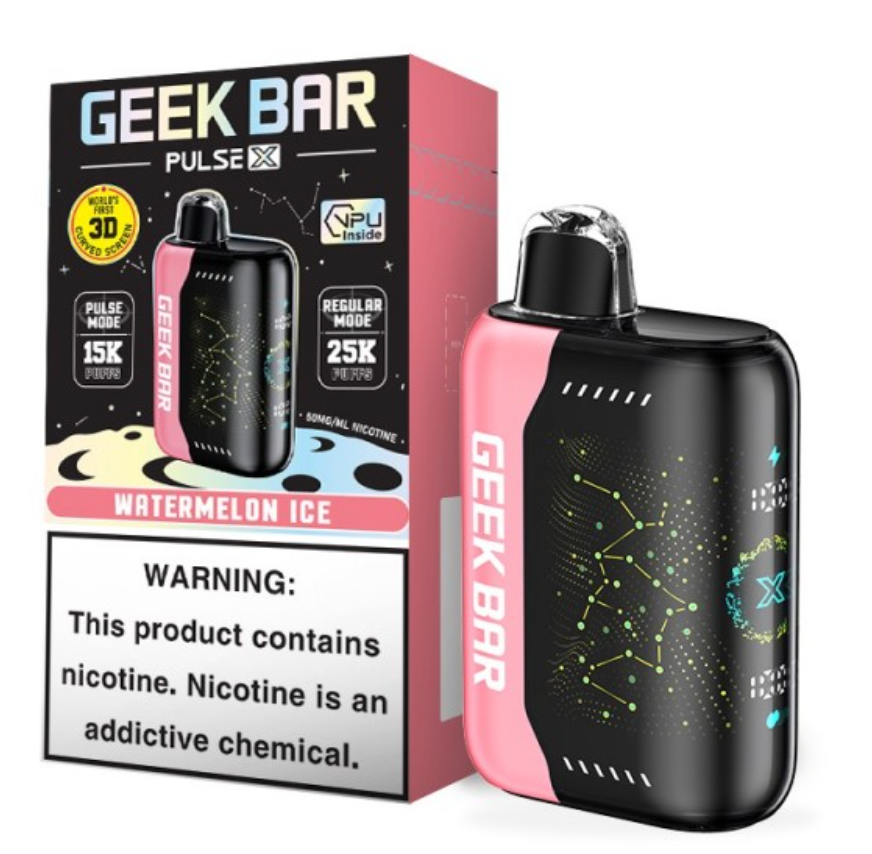 Geek Bar Pulse X Disposable Vape 25000 Puffs (5 Pack)