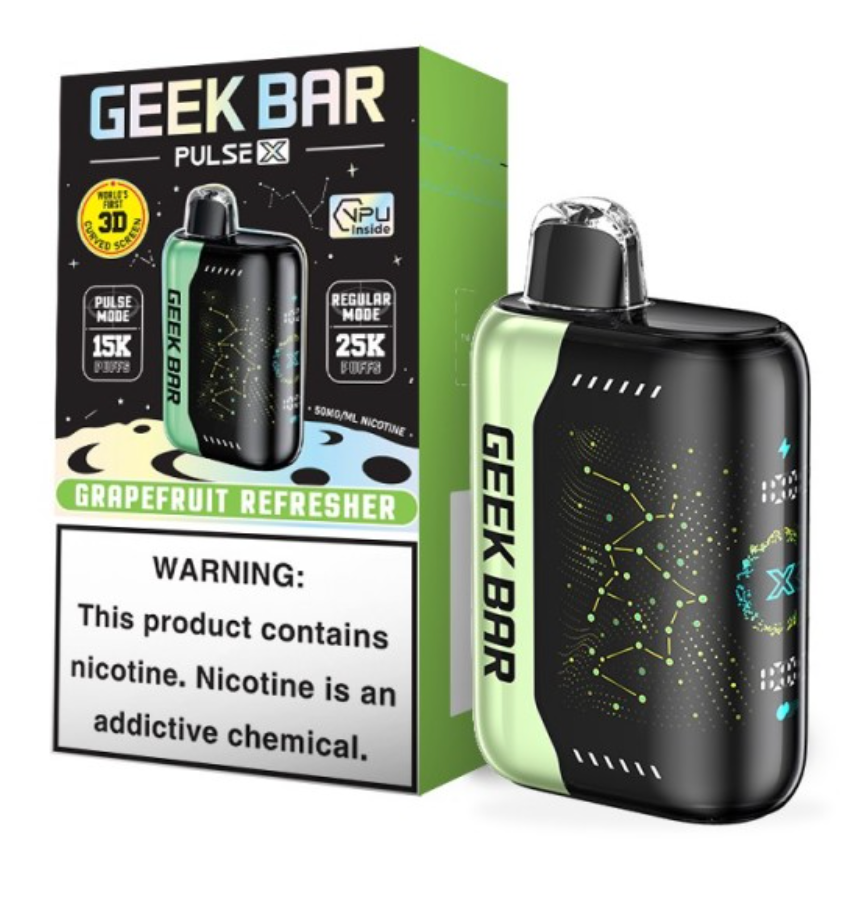 Geek Bar Pulse X Disposable Vape 25000 Puffs (5 Pack)