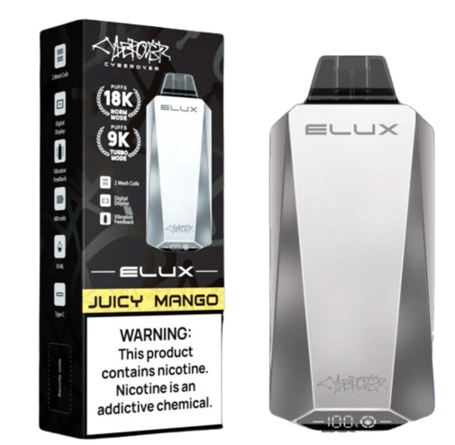 Elux Cyberover 18K Disposable Vape 18000 Puffs (5 Pack)