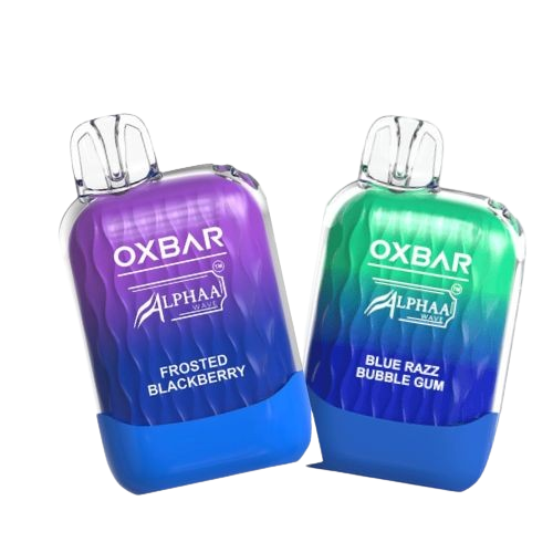 OXBAR X ALPHAA WAVE G8000 Candy Edition: 8000 puffs, 5% nicotine, 16mL juice, 650mAh battery, Type-C charging. Ideal for all vapers.
